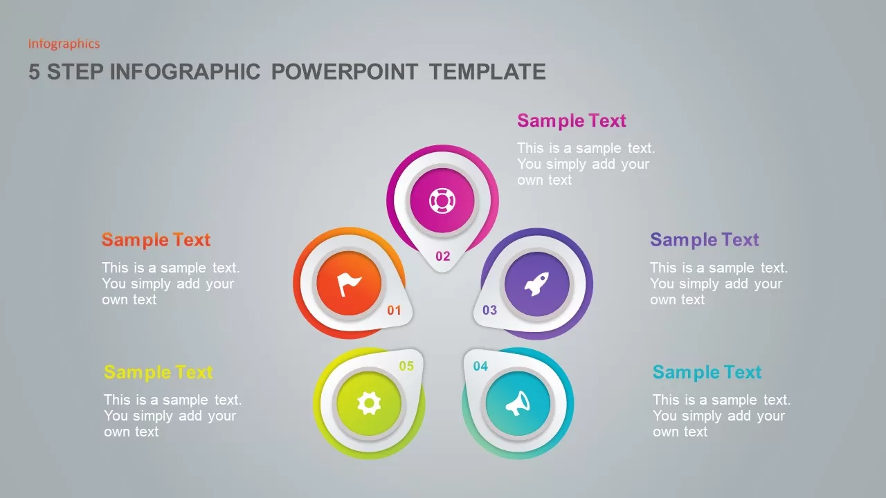 5 Step PowerPoint Template