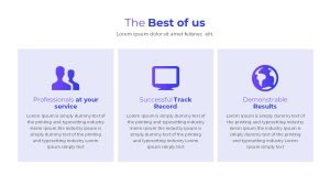 Company Profile Deck PowerPoint Template Best Of Us Slide