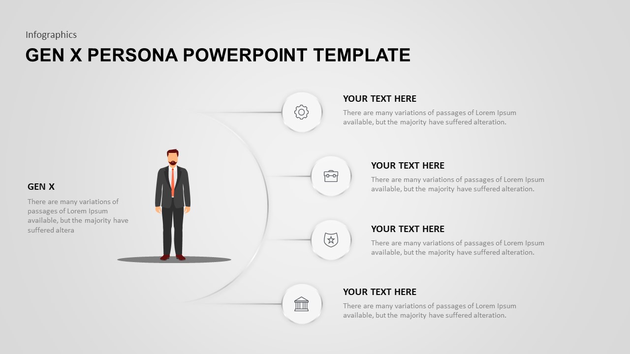 Generations Comparison GenX PowerPoint Template