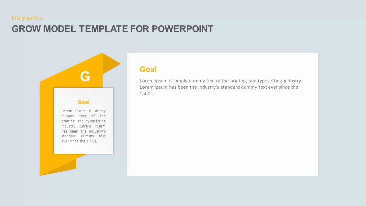 Grow Model PowerPoint