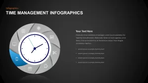 Infographic Time Management Template for Presentation