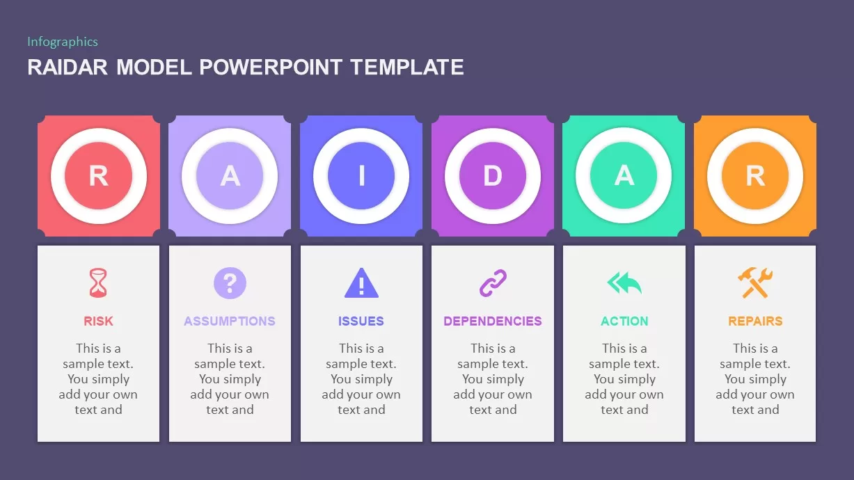 RAIDAR Model PowerPoint Template