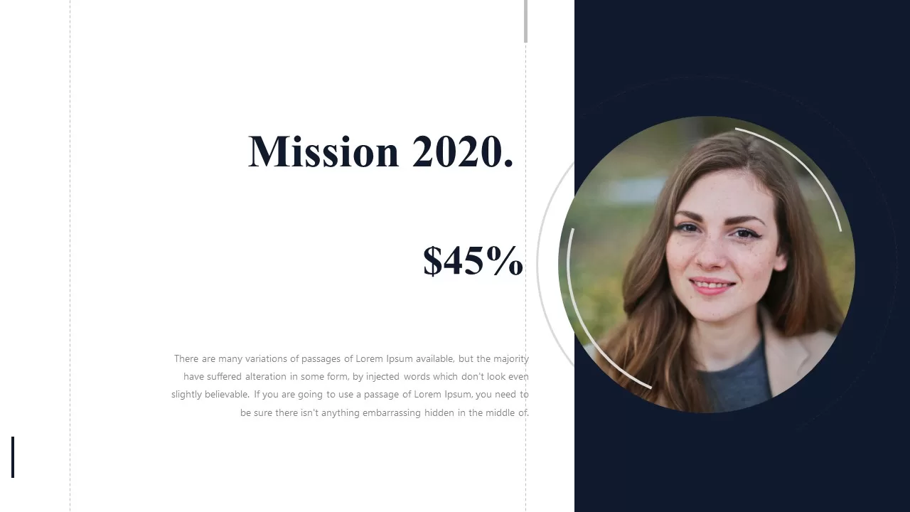 company mission powerpoint template