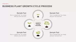 Business Growth Plant Infographics