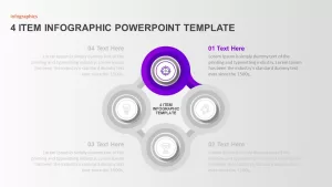 4 item infographic templates