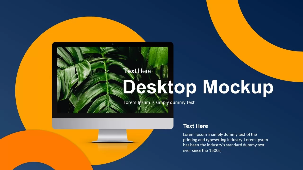 desktop mockup template