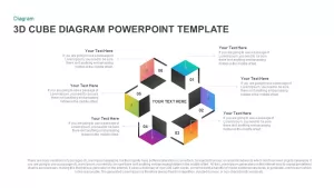 3D cube diagram