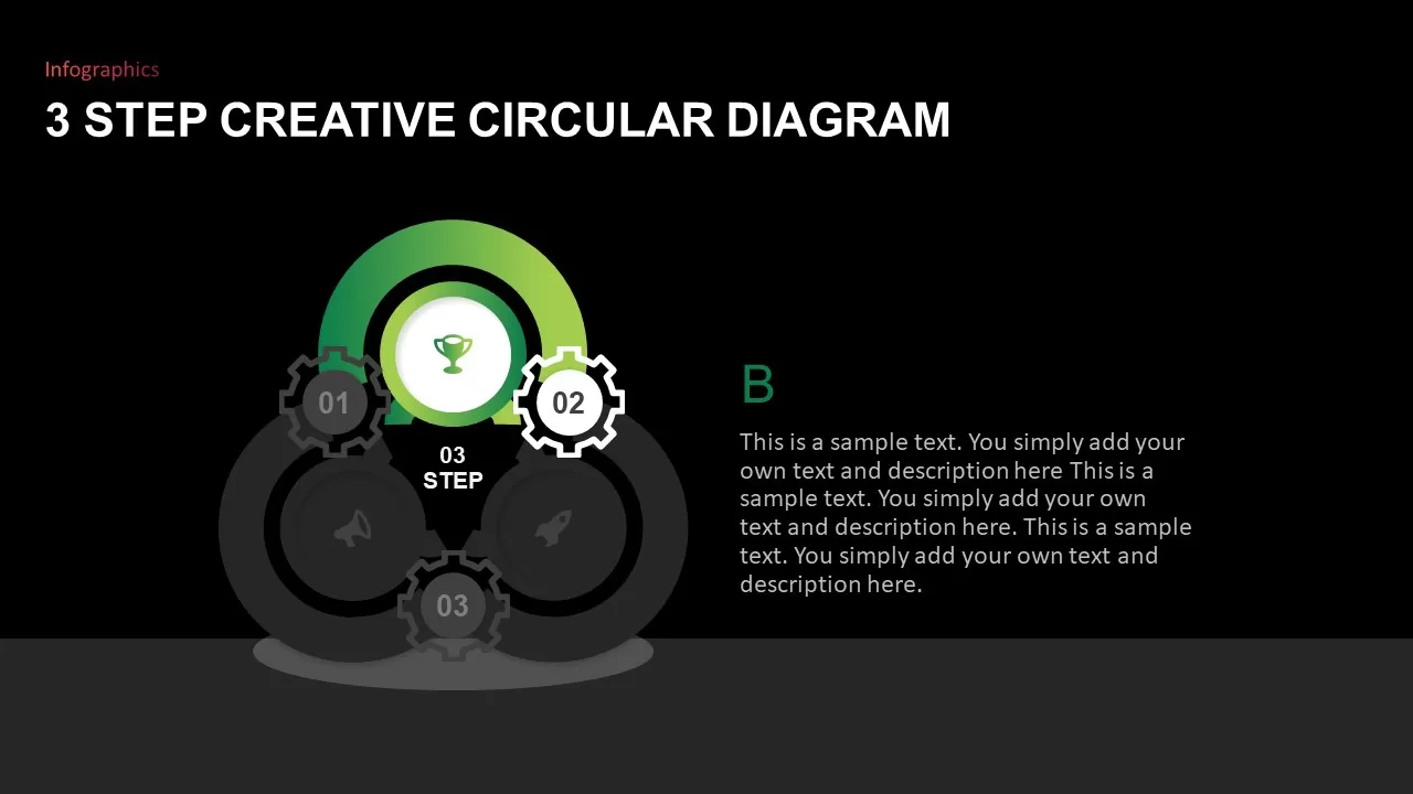 circular ppt template