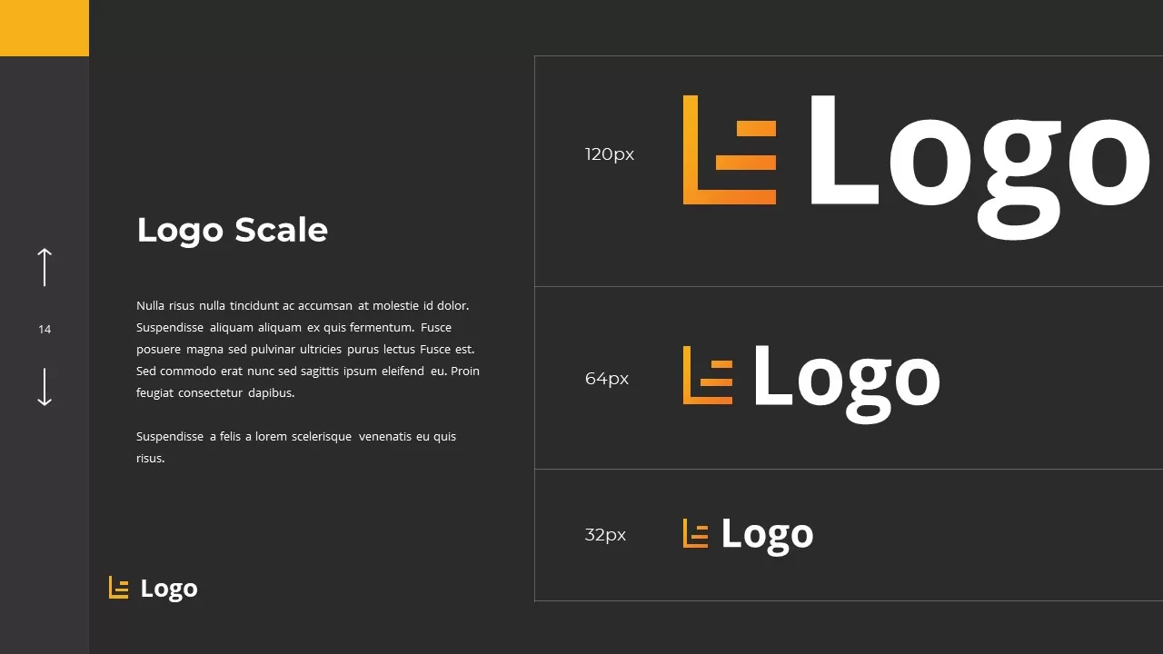 logo scale