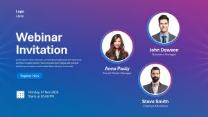 Webinar Invitation PowerPoint Templates