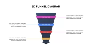 3d funnel powerpoint template