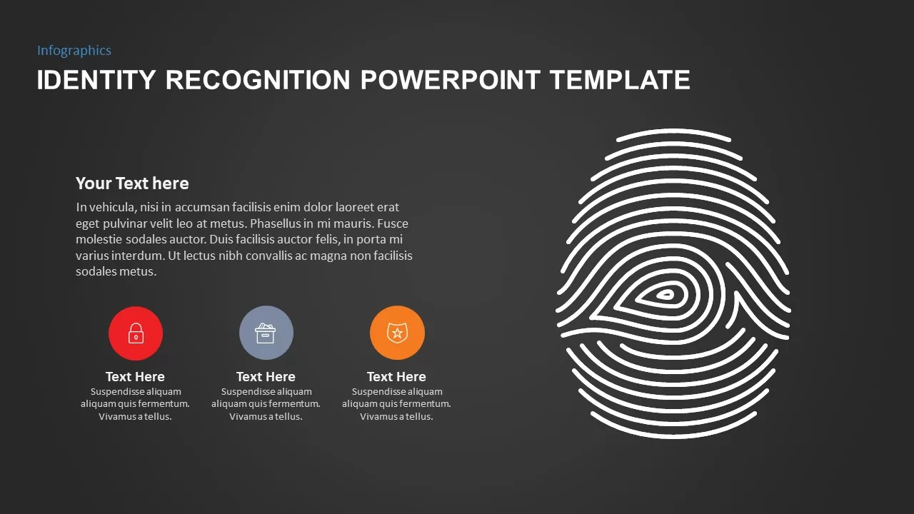 identity recognition presentation template