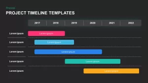 powerpoint project timeline templates