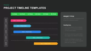 project timeline diagram