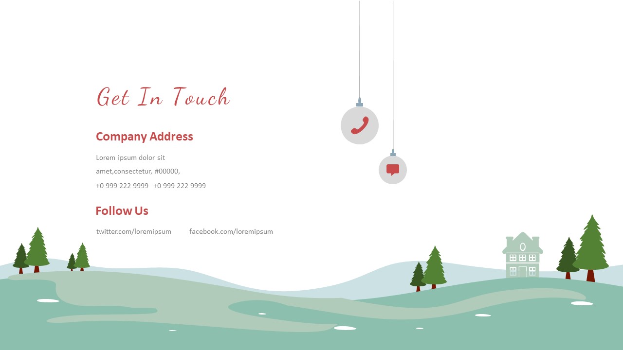 Free-Christmas-Presentation-Template-Contact