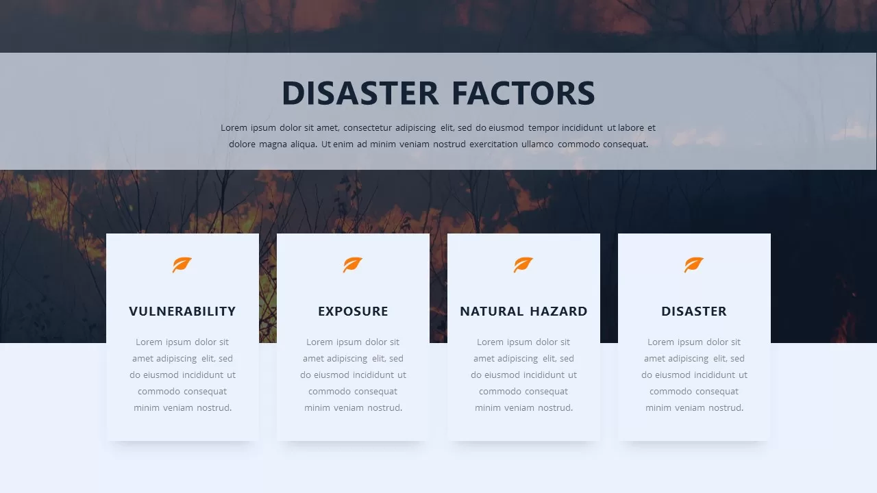 disaster factors