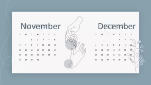 november december