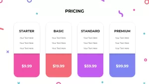 pricing template