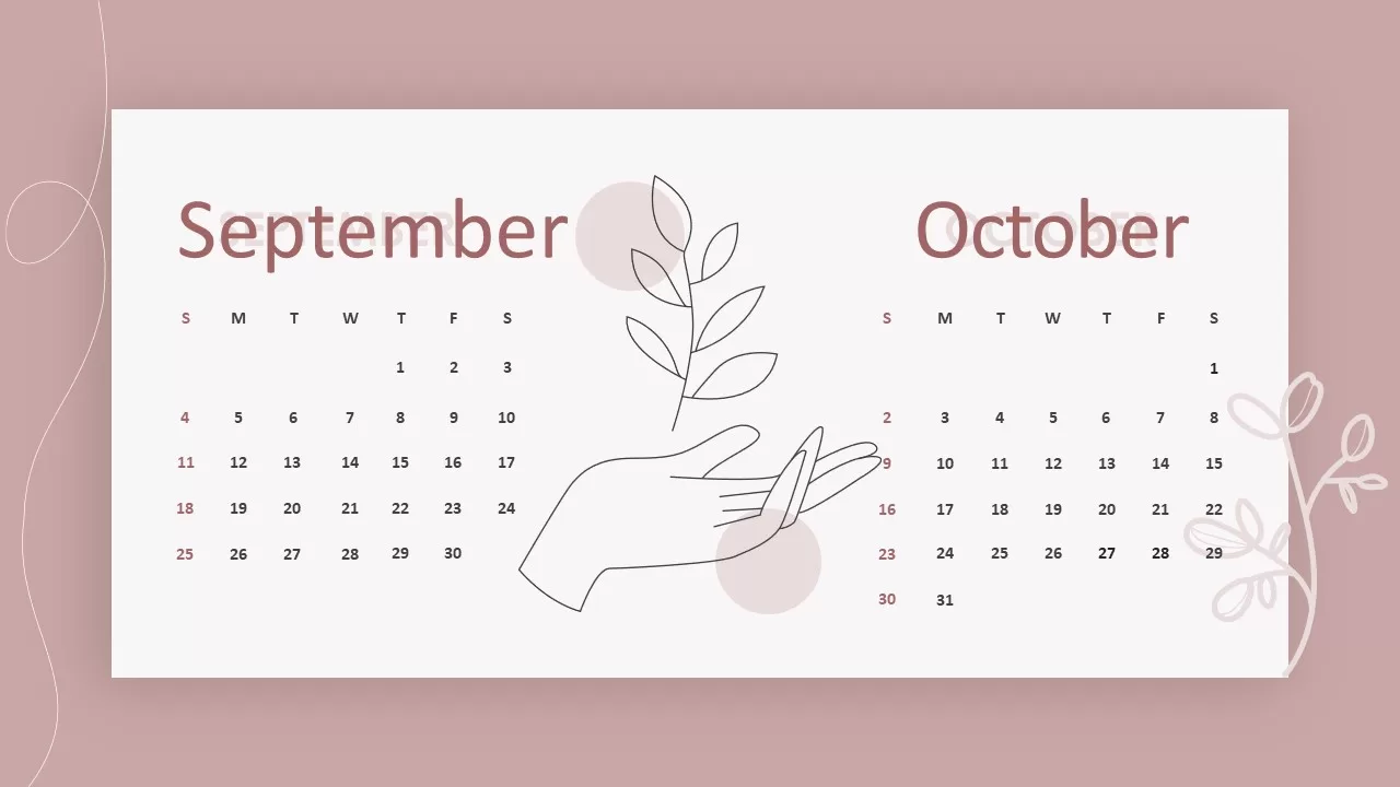 september october