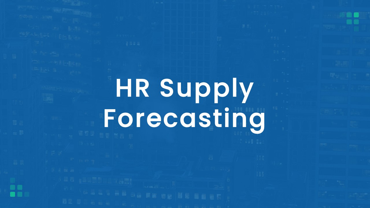 Human Resource Planning powerpoint template supply forecasting