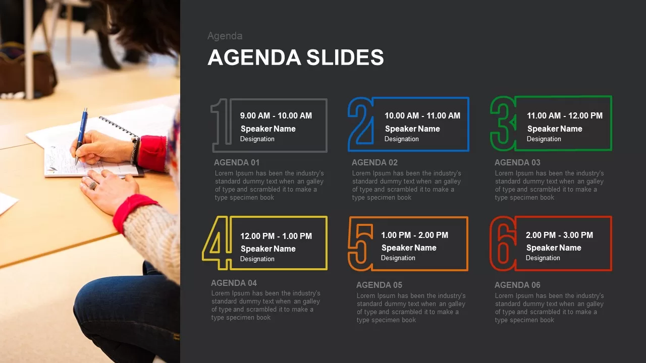 agenda template