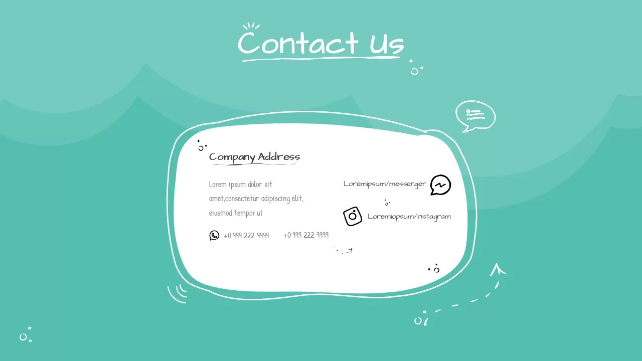 contact us