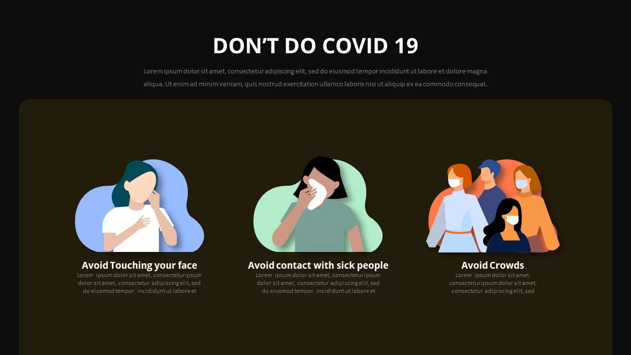 dont do covid 19 ppt