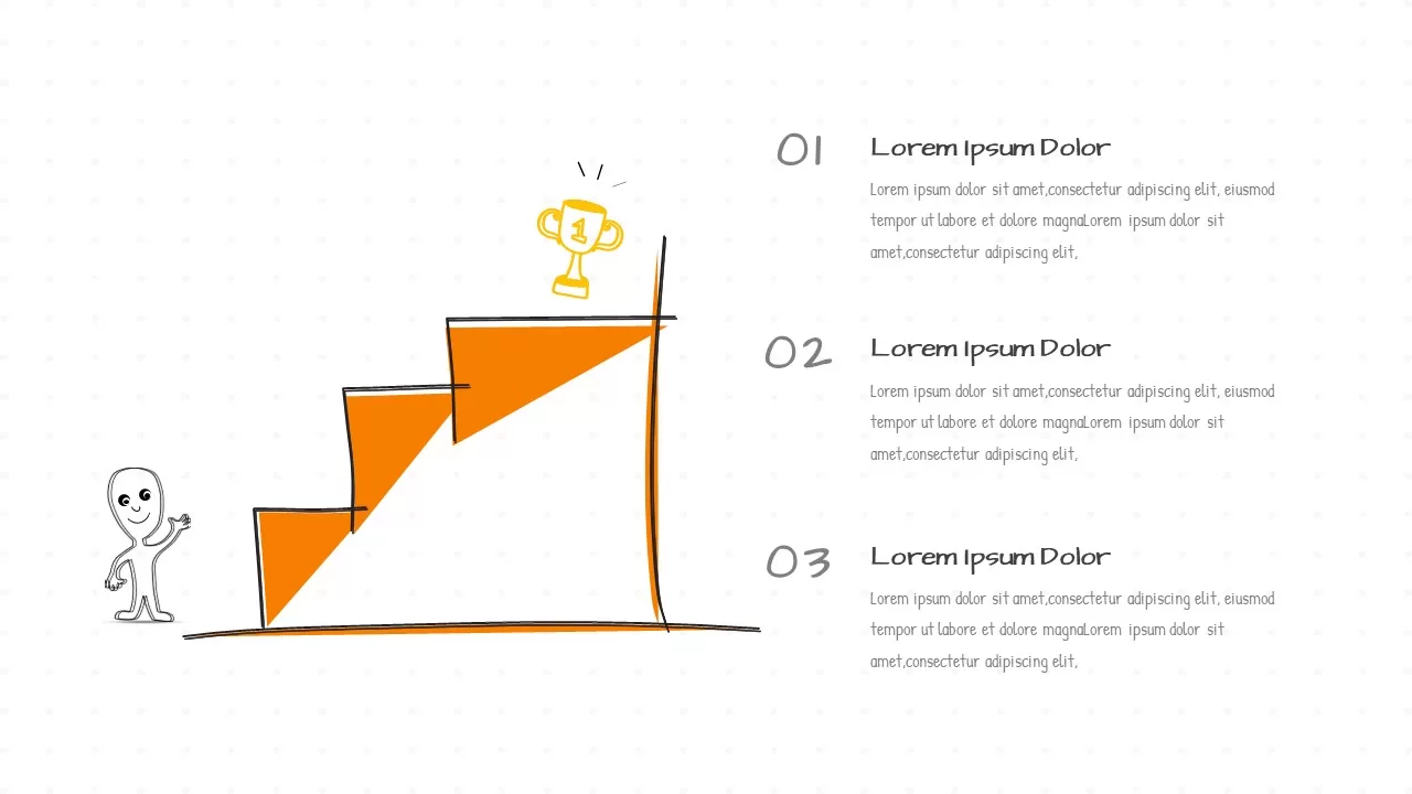 doodle infographics presentation template