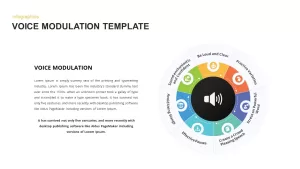 voice modulation template