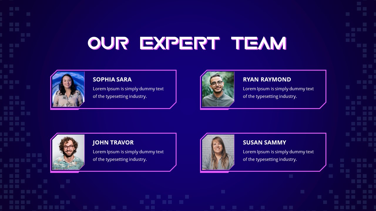 Gaming PowerPoint Template Teams