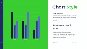 chart style template for free marketing agency deck