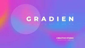 powerpoint gradient template