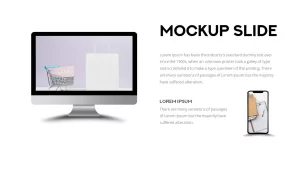 mockup slide