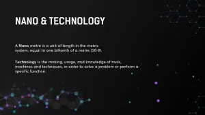 nano & technology powerpoint template