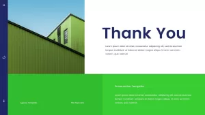 thank you template for free marketing agency deck