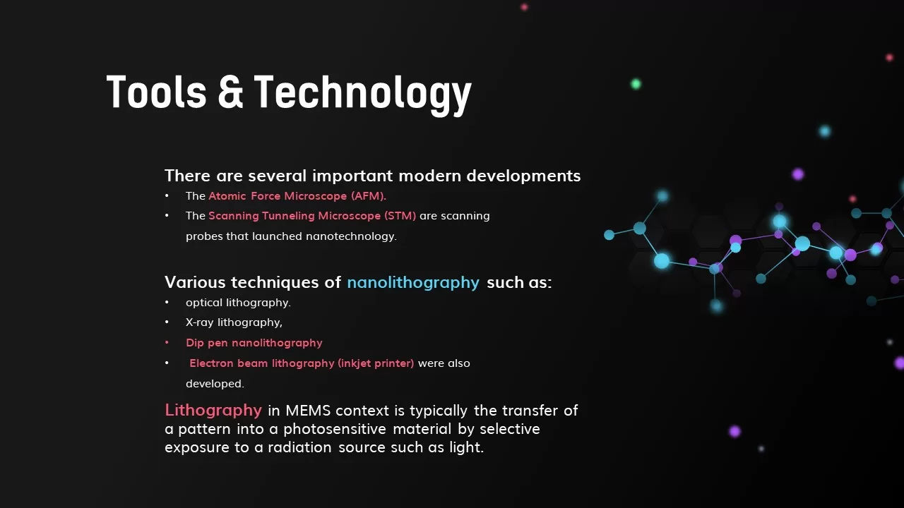 tool & technology template for powerpoint template