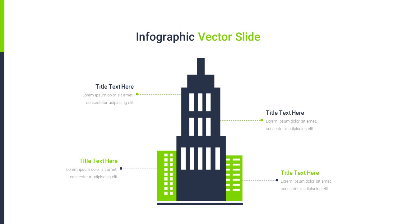 Free Real Estate PowerPoint Template Infographic Vector slide