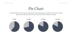 Pie Chart Furniture Presentation PowerPoint template