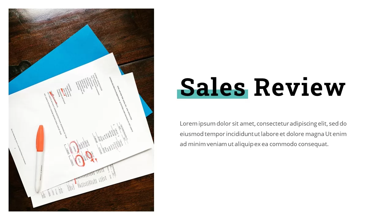 Sales Review