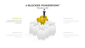 4 blocks slide ppt15 template