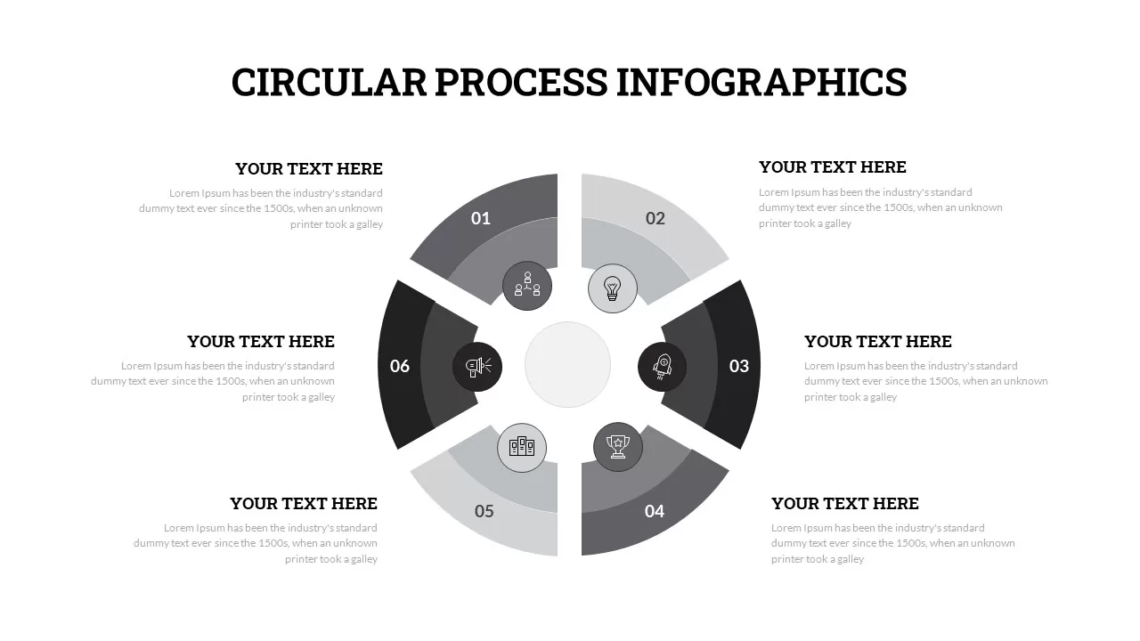 Black and white PowerPoint