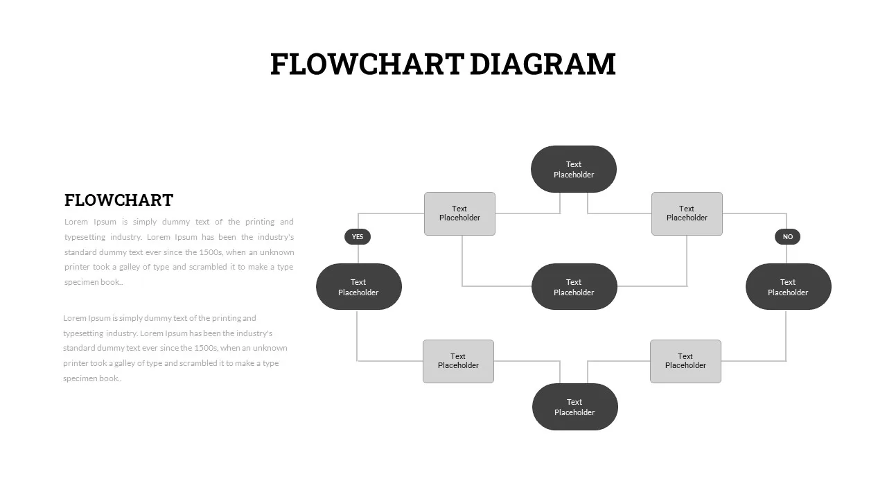 Black and white flowchart