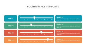 Sliding Scale infographic