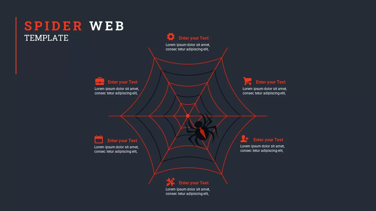 Spider Web infographic