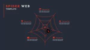 Spider Web ppt Template