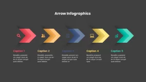 arrow powerpoint template