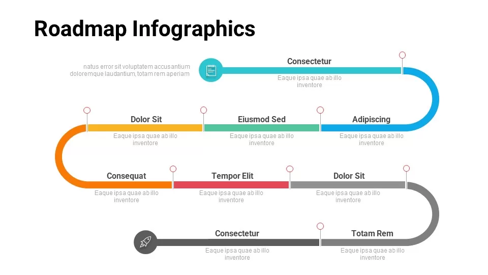 Free Roadmap Infographics