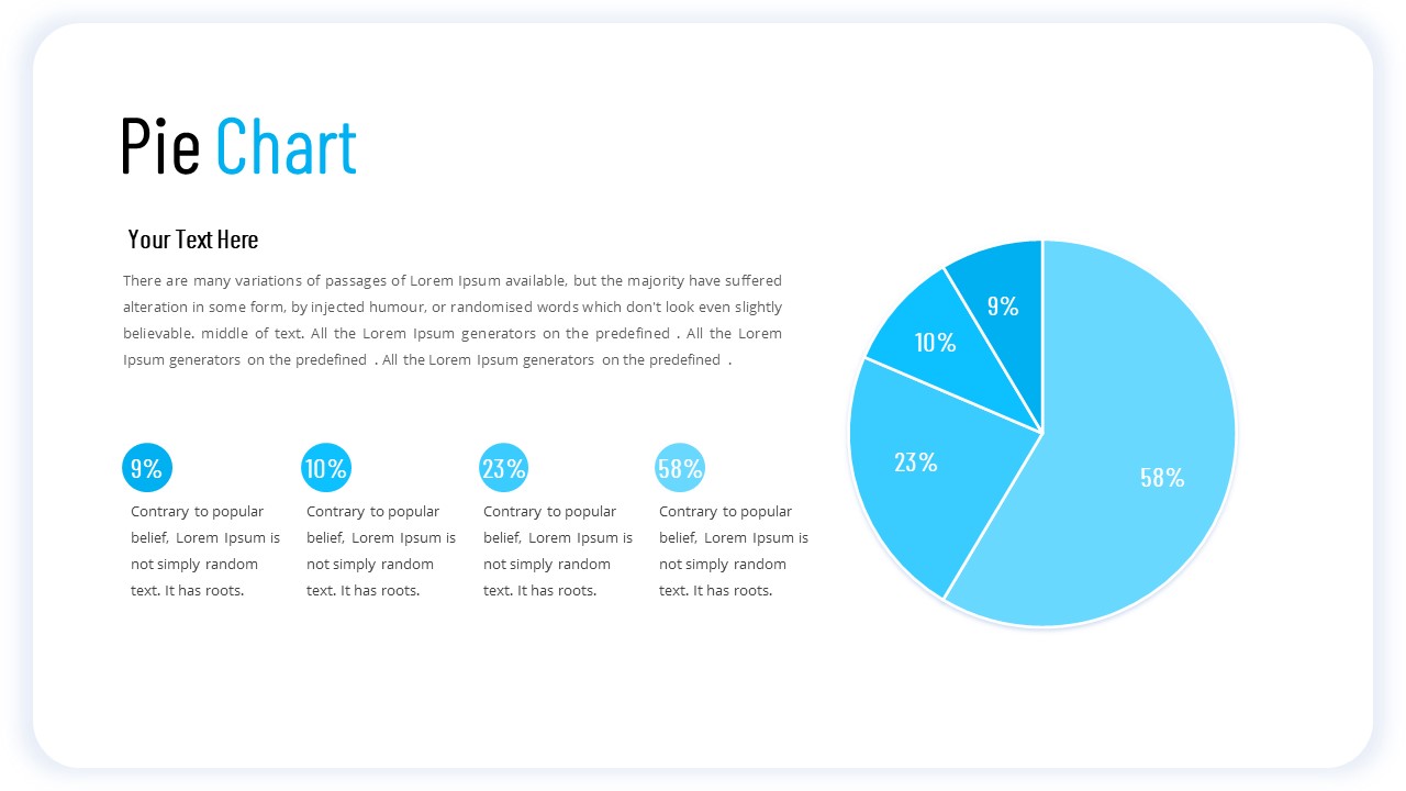 Pie Chart PowerPoint Template