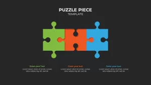 Puzzle Piece Template Dark