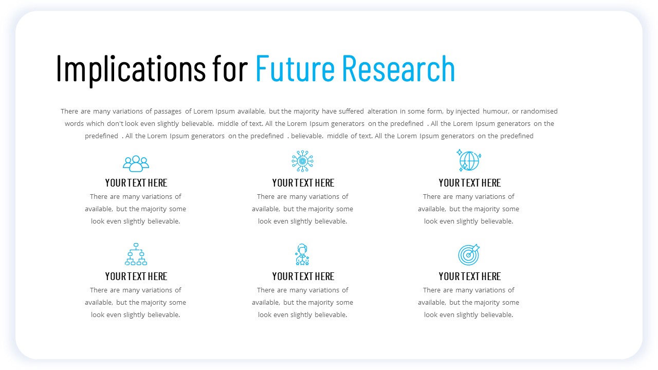 Thesis Defense Future Research Implications PowerPoint Template2